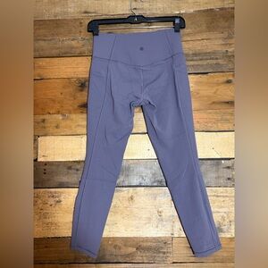 Athleta Salutation II Stash Pocket Tight 7/8 Purple‎ size Small